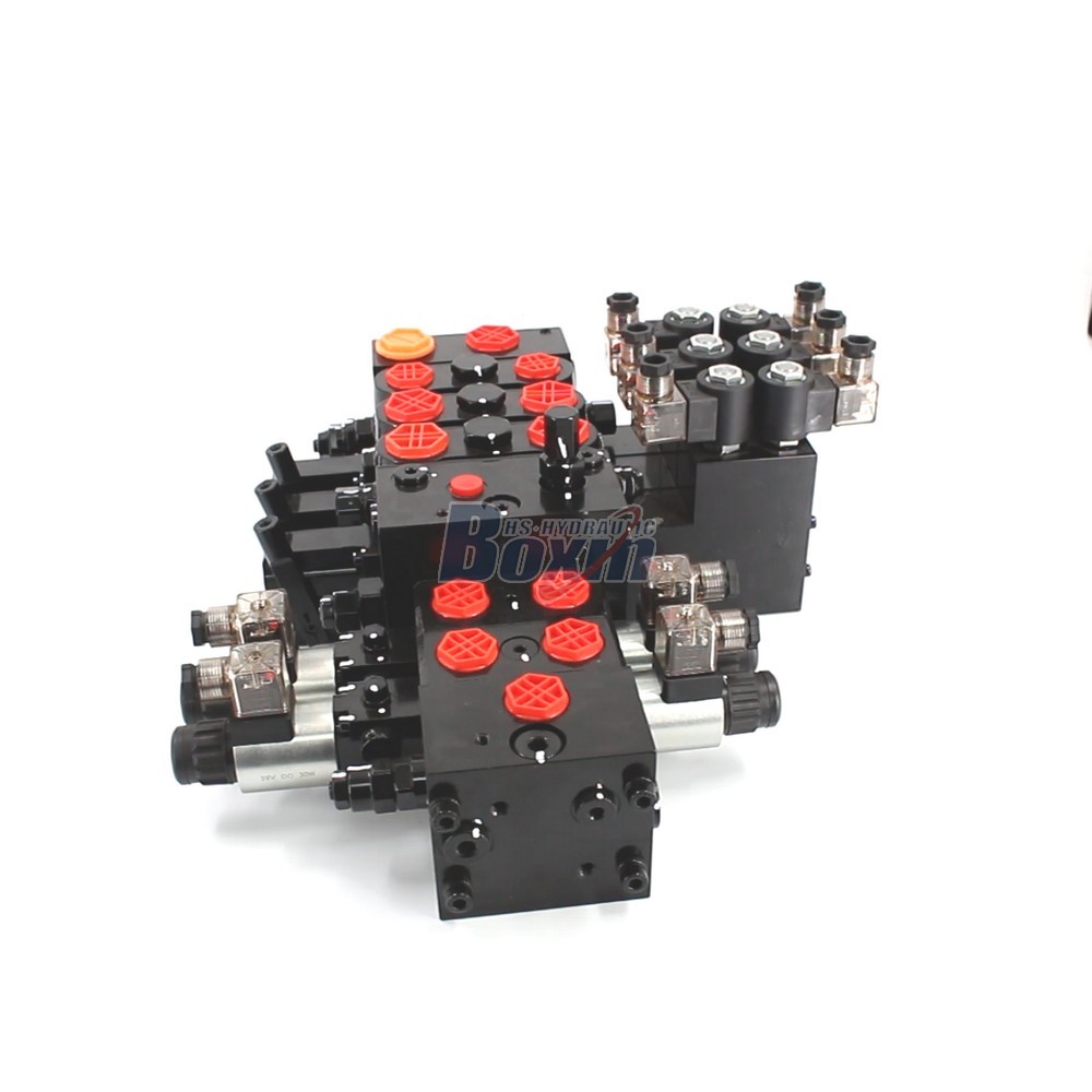 6 Spool Sectional Directional Control Valve DCV100E DCV58 Series cover photo